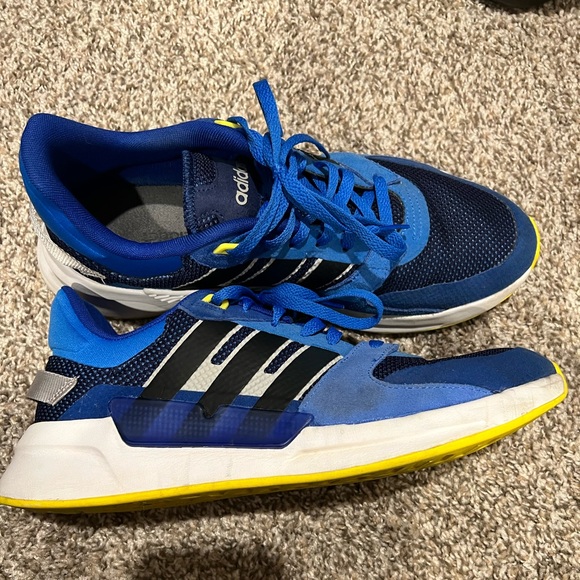 Adidas Run 90S Dark Blue/Black - Picture 1 of 4